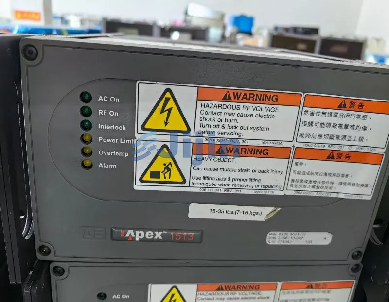 Used AE Apex 1513 RF Generator Used AE Apex 1513 RF Generator